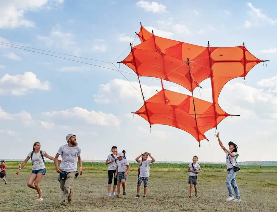 Family-themed activity at an event